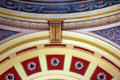 Details of Rotunda decoration at Montana State Capitol. Helena, MT.