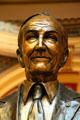 Statue of Mike Mansfield, longtime leader of U.S. Senate in Montana State Capitol. Helena, MT.
