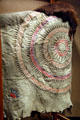 Mandan or Hidatsa painted buffalo robe at Montana Historical Society museum. Helena, MT.