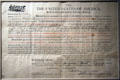 Homestead deed signed by President Theodore Roosevelt on March 22, 1906, at Montana Historical Society museum. Helena, MT.