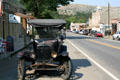 Model T Ford & Wallace Streetscape. Virginia City, MT.