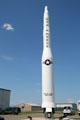 Minuteman II Intercontinental Ballistic Missile at Fargo Air Museum. Fargo, ND.