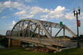 Sorlie Memorial Bridge over Red River. Grand Forks, ND.