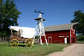 Shimmer barn Livery stable at Stuhr Museum. Grand Island, NE.