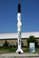 Blue Scout SLV-1B 4-stage rocket by Aerospace Corp. at Strategic Air Command Museum. Ashland, NE.