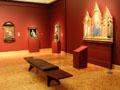 Medieval gallery at Currier Museum of Art. Manchester, NH.