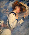 Summer Breeze painting by Edmund Charles Tarbell of NH at Currier Museum of Art. Manchester, NH
