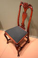 Side chair by John Gaines III of Portsmouth, NH at Currier Museum of Art. Manchester, NH.