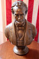 Bust of Abraham Lincoln at Woodman Museum. Dover, NH.