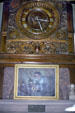 Clock & painting of Edison in Library of Edison Laboratory National Historic Site. West Orange, NJ.