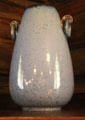 Arts & Crafts glass vase at Stickley Museum at Craftsman Farms. Morris Plains, NJ.