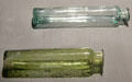 American glass vials at Museum of American Glass. Milville, NJ.