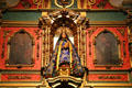 La Conquistadora in a chapel of her name at St. Francis Cathedral. Santa Fe, NM.