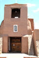 San Miguel Mission adobe church incorporates the oldest church in the USA. Santa Fe, NM