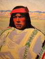 Yen-see-do painting by Louise Crow at New Mexico Museum of Art. Santa Fe, NM
