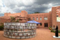 Courtyard of Museum of Contemporary Native Arts. Santa Fe, NM