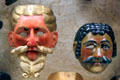 Folk masks in Girard wing at Museum of International Folk Art. Santa Fe, NM