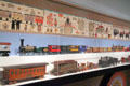Antique model railroad section in Girard wing at Museum of International Folk Art. Santa Fe, NM.