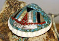 Native jewelry using Turquoise at Turquoise Museum. Albuquerque, NM