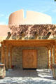 Entrance of Indian Pueblo Cultural Center. Albuquerque, NM.