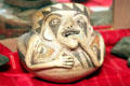 Casa Grande ceramic effigy pot at Governor Bent Museum. Taos, NM