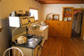 Kitchen in Blumenschein Home & Museum. Taos, NM.