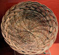 Santo Domingo Pueblo willow basket by Steven Archuleta at Millicent Rogers Museum. Taos, NM.