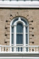 Window detail of old Nevada State Capitol. Carson City, NV.