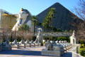 Sphinx & Pyramid at Luxor Las Vegas Hotel. Las Vegas, NV