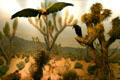 Desert diorama at Las Vegas Natural History Museum. Las Vegas, NV