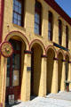 Entrance arches of Piper's Opera House. Virginia City, NV.