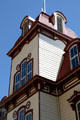 Tower of Fourth Ward School & Museum. Virginia City, NV.