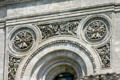 Carved decorations on New York State Capitol. Albany, NY.