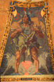 Mohawks mural on war room ceiling of New York State Capitol New York State Capitol. Albany, NY.