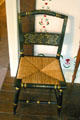 Original filigreed chair of Millard Fillmore in his house. East Aurora, NY