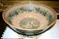 Punchbowl used by Millard Fillmore in the White House. East Aurora, NY.