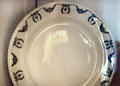 Larkin porcelain plate given as gift premiums at Graycliff. Buffalo, NY.