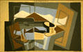 Le Canigou painting by Juan Gris at Albright-Knox Art Gallery. Buffalo, NY.