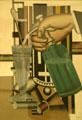 Le Siphon painting by Fernand Leger at Albright-Knox Art Gallery. Buffalo, NY.