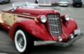 Replica of 1936 Auburn Speedster at Buffalo Transportation Pierce-Arrow Museum. Buffalo, NY.