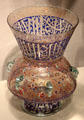 French mosque lamp by Philippe-Joseph Brocard of Paris at Corning Museum of Glass. Corning, NY.