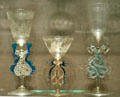 Low countries goblets at Corning Museum of Glass. Corning, NY