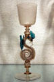 Venetian dragon-stem goblet at Corning Museum of Glass. Corning, NY