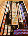 Sioux & other Native American beaded arm & head bands at Rockwell Museum of Art. Corning, NY.
