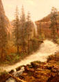 Nevada Fall, Yosemite painting by Albert Bierstadt at Rockwell Museum of Art. Corning, NY.