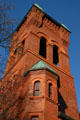 Tower of First Methodist Church. Corning, NY.