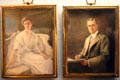 Tenth wedding anniversary portraits of Eleanor & Franklin by Claude P. Newell in Presidential Museum. Hyde Park, NY.