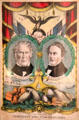 Election poster for Zachary Taylor & Millard Fillmore of Whig party by Kelloggs & Comstock at Millard Fillmore House. East Aurora, NY.