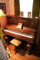 Caroline Fillmore's parlor piano at Millard Fillmore House. East Aurora, NY.