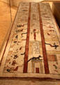 Egyptian outer coffin of Pa-Debehu-Aset at Memorial Art Gallery. Rochester, NY